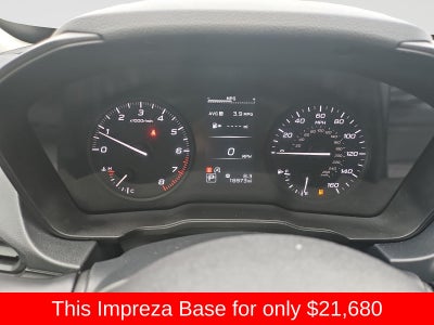 2025 Subaru Impreza Base