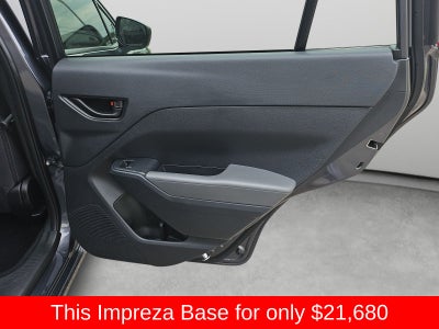 2025 Subaru Impreza Base
