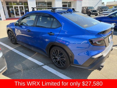 2022 Subaru WRX Limited