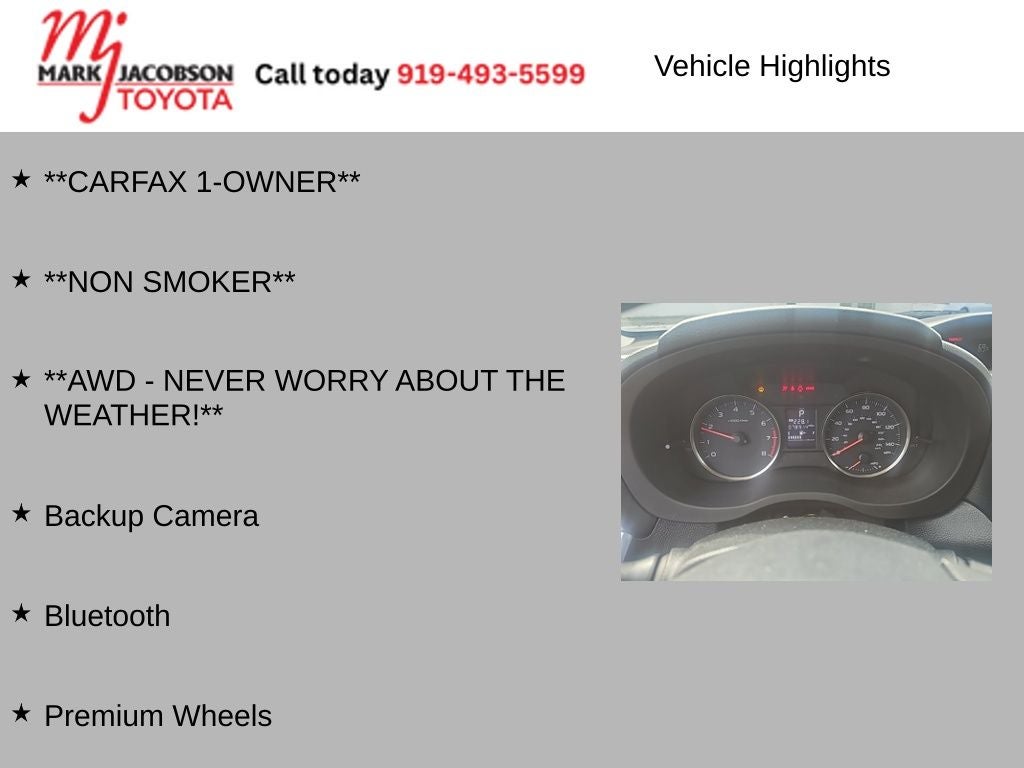 2017 Subaru Crosstrek 2.0i Premium