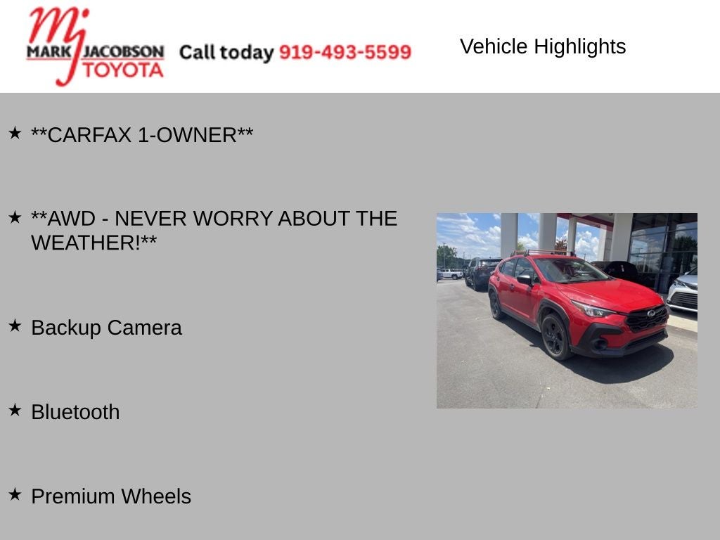 2024 Subaru Crosstrek Base