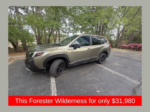 2024 Subaru Forester Wilderness
