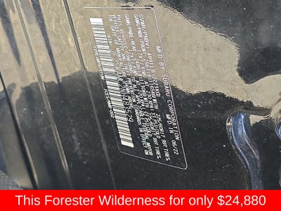 2022 Subaru Forester Wilderness