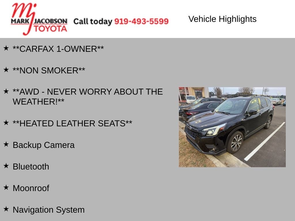 2023 Subaru Forester Limited