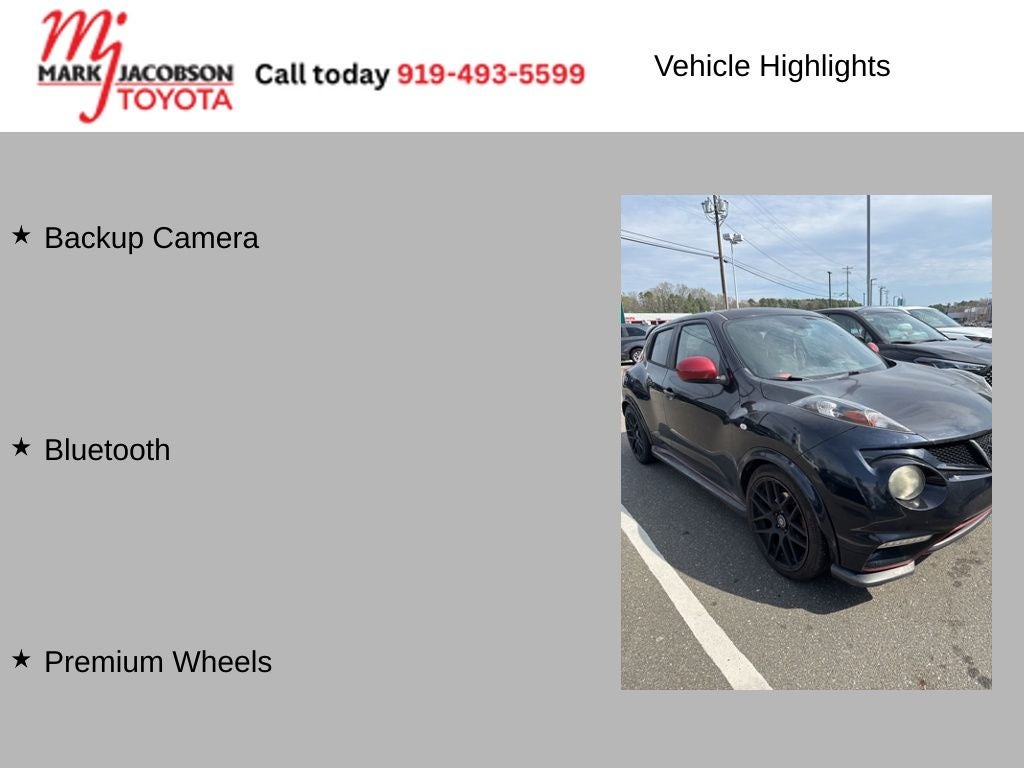 2013 Nissan Juke NISMO