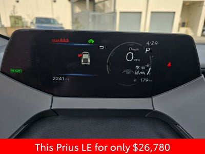 2023 Toyota Prius LE