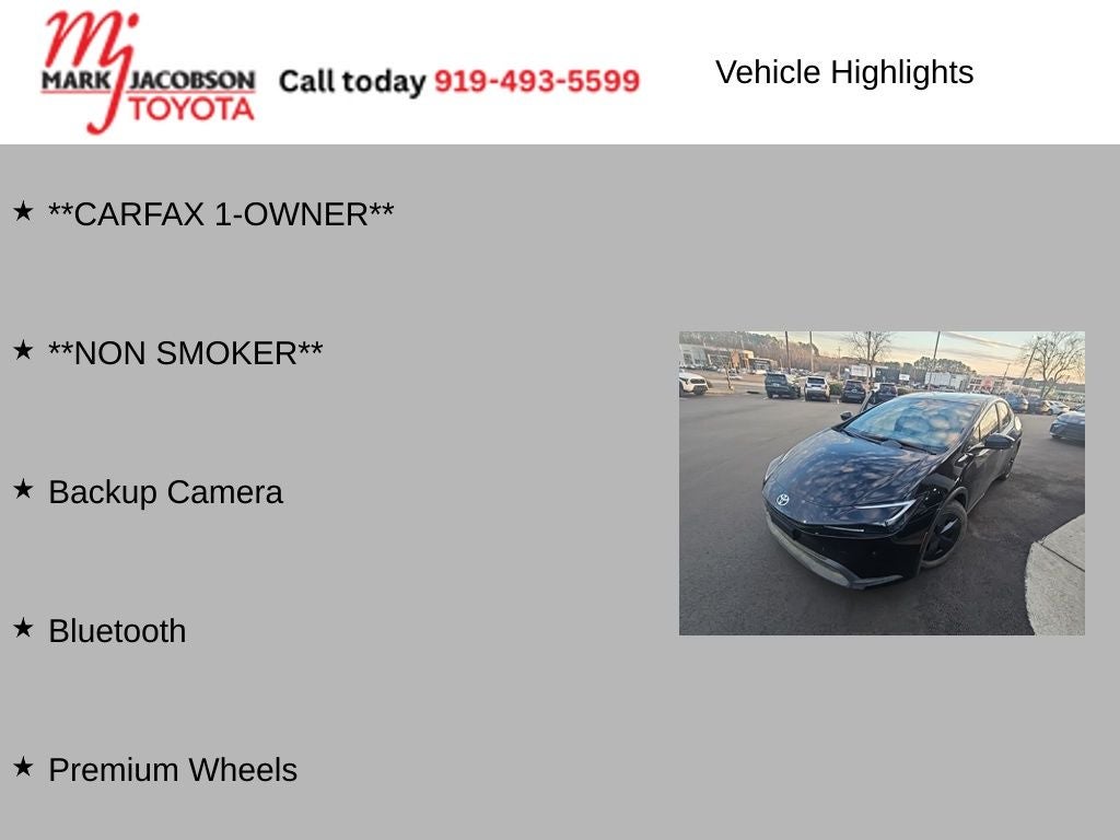 2023 Toyota Prius LE