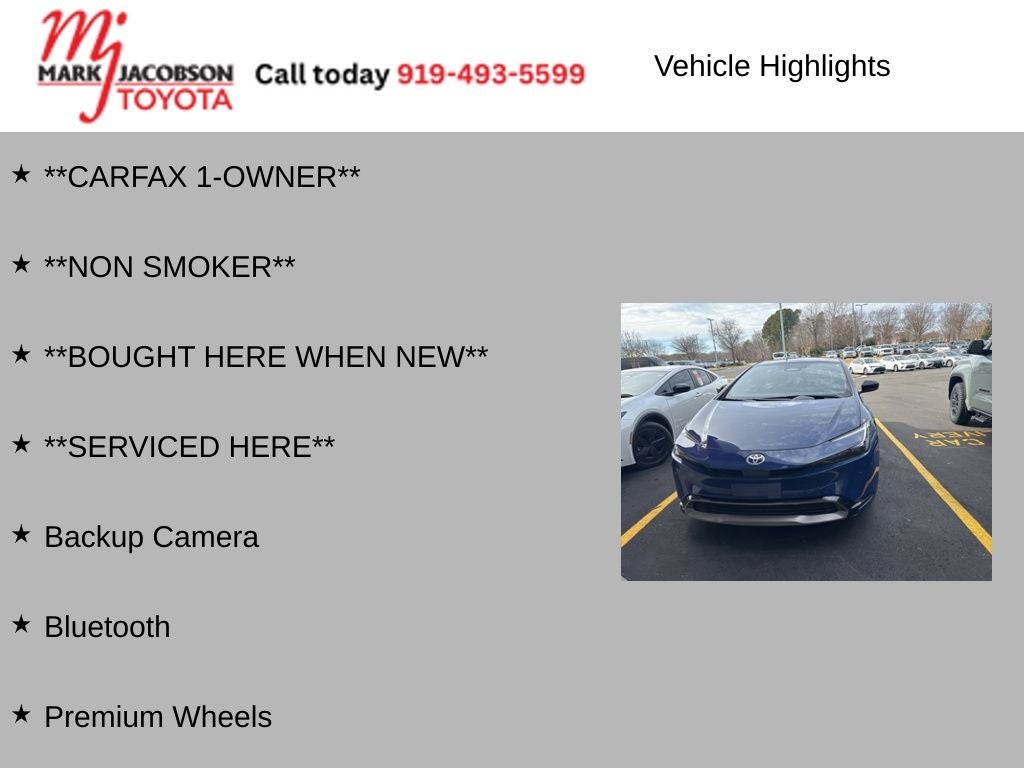 2024 Toyota Prius XLE