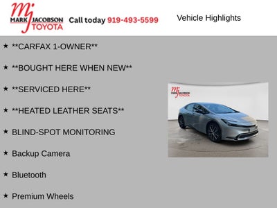 2025 Toyota Prius XLE