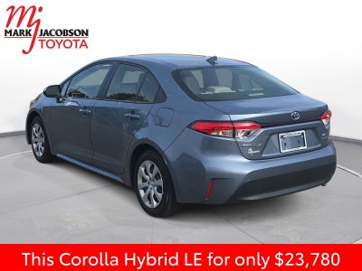 2025 Toyota Corolla Hybrid LE