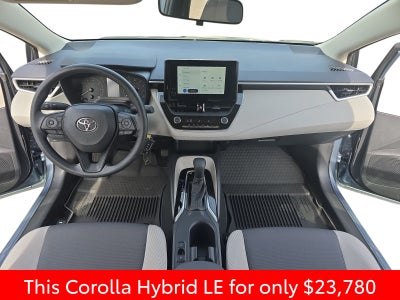 2025 Toyota Corolla Hybrid LE