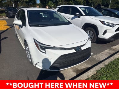 2024 Toyota Corolla Hybrid LE