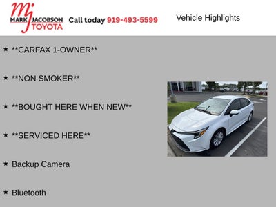 2023 Toyota Corolla Hybrid LE