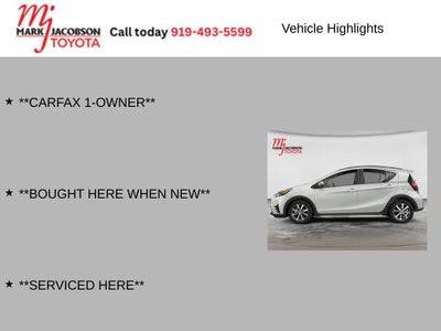2018 Toyota Prius c Two