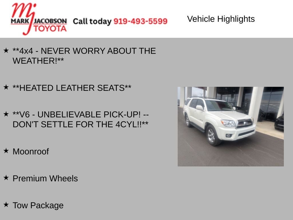 2006 Toyota 4Runner Limited V6