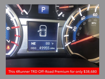 2019 Toyota 4Runner TRD Off-Road Premium