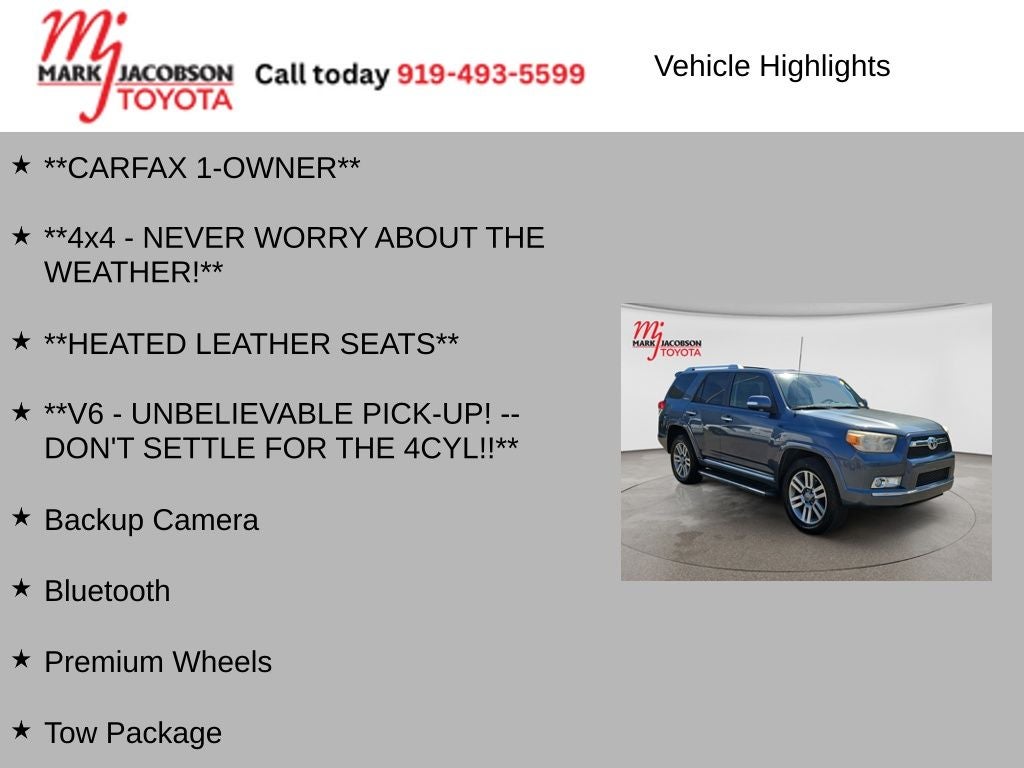 2012 Toyota 4Runner Limited