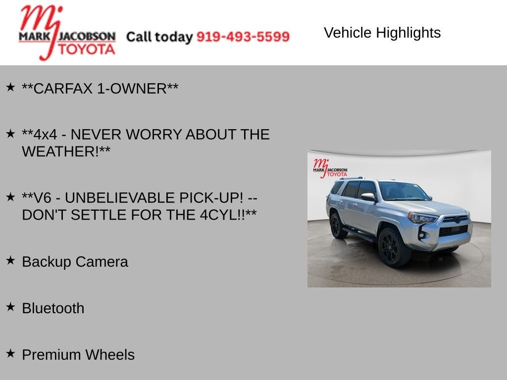 2022 Toyota 4Runner SR5