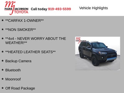 2023 Toyota 4Runner TRD Off-Road Premium