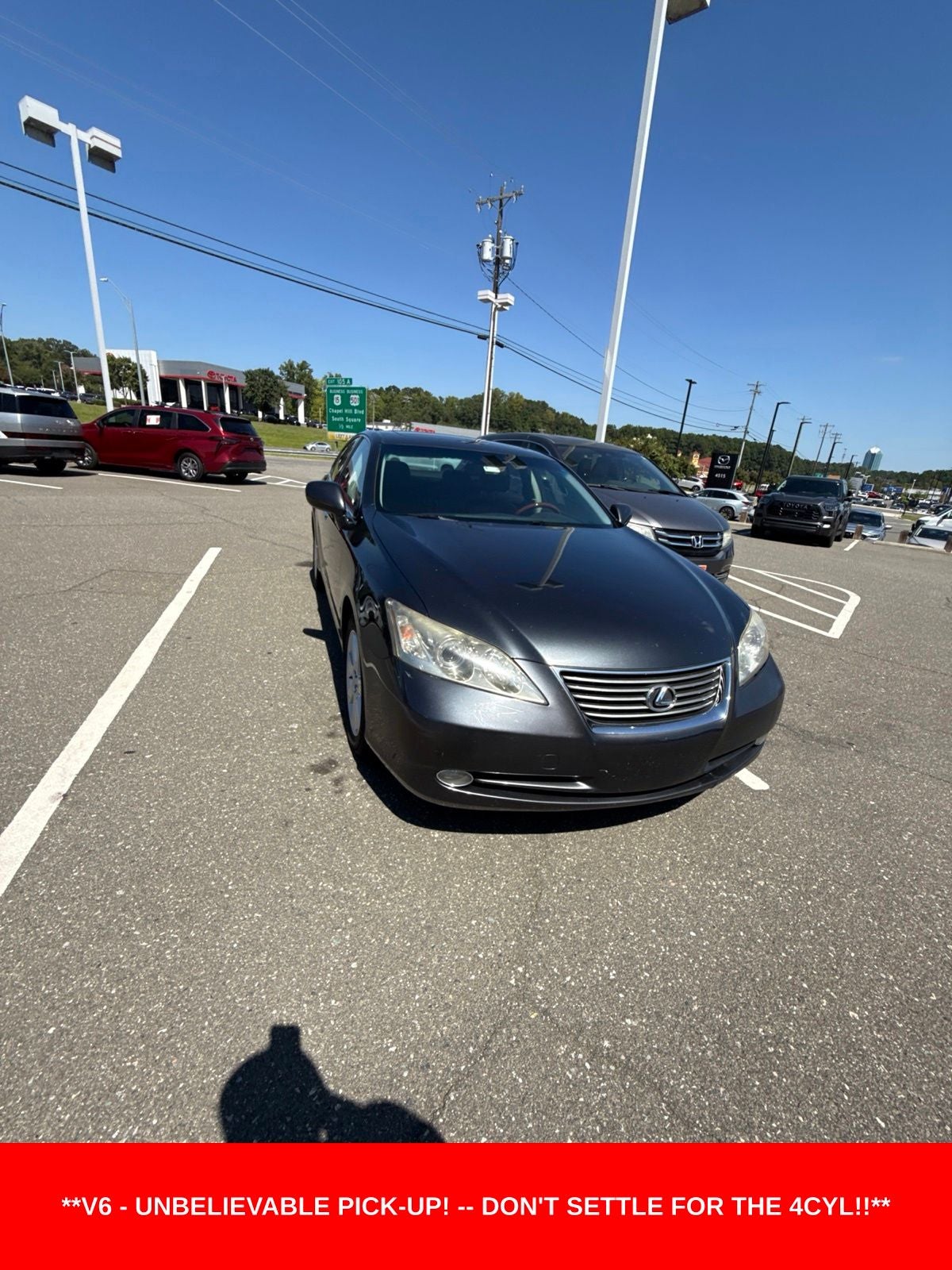 Used 2007 Lexus ES 350 with VIN JTHBJ46G972059613 for sale in Durham, NC