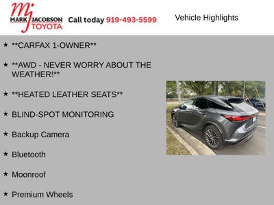 2025 Lexus RX 450h+ Luxury