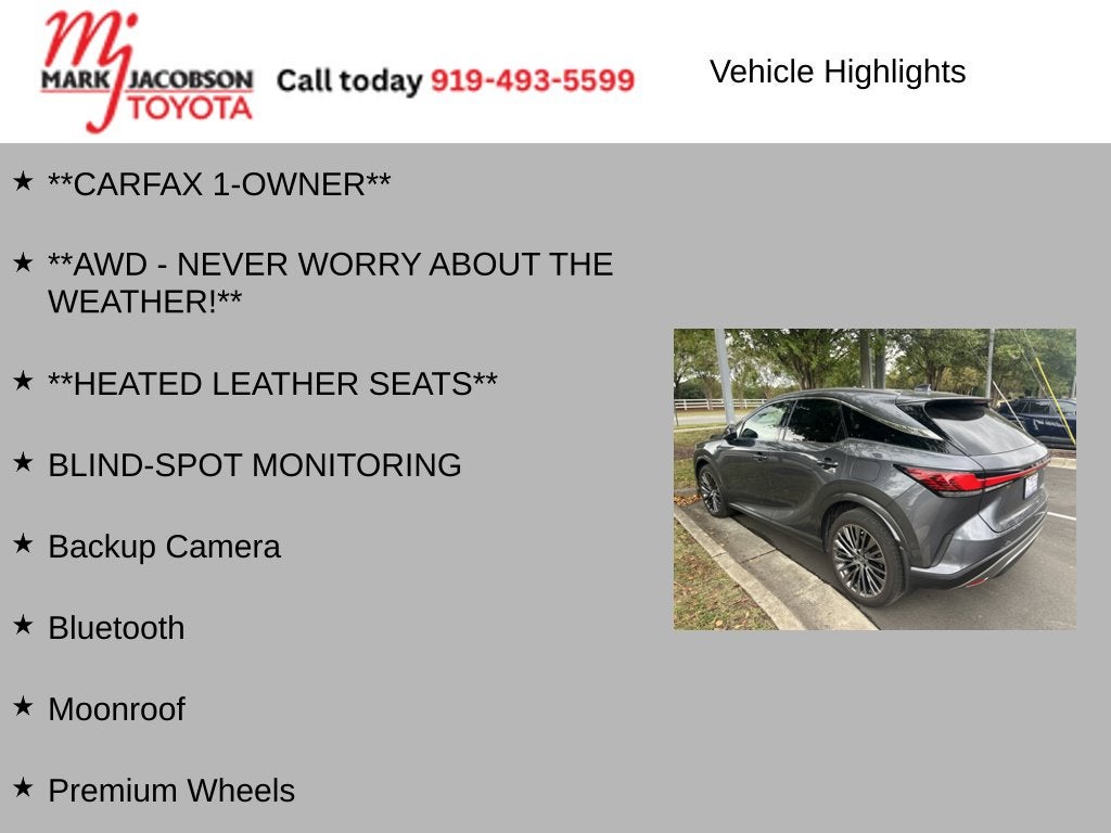 2025 Lexus RX 450h+ Luxury