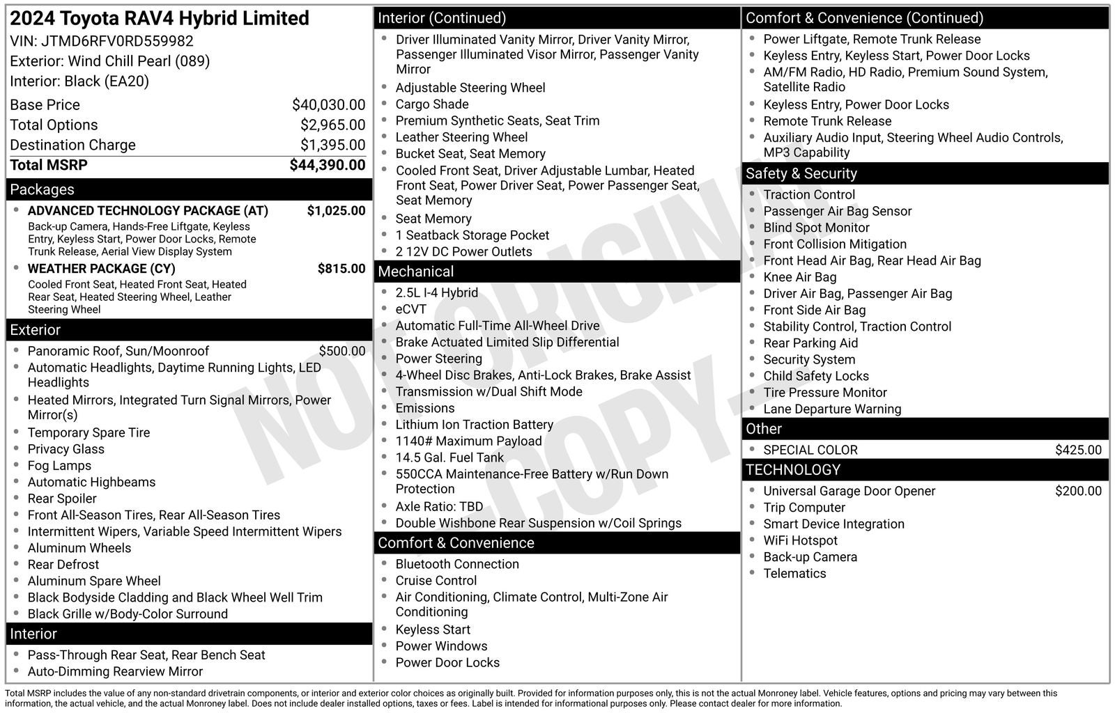 2024 Toyota RAV4 Hybrid Limited