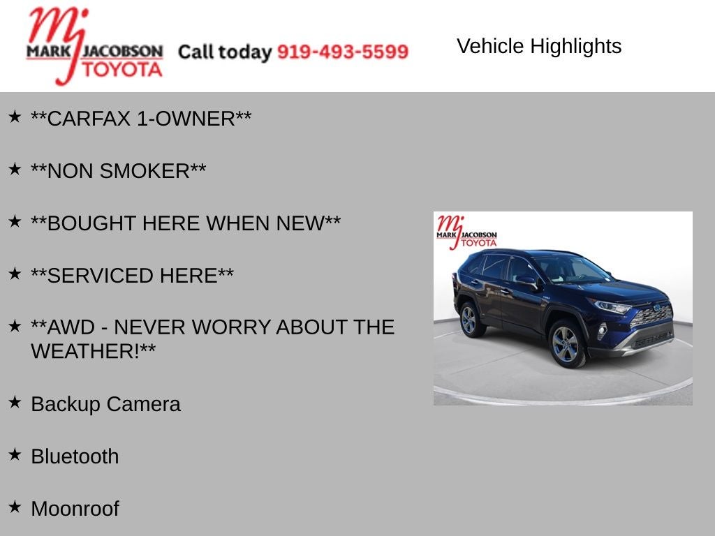 2021 Toyota RAV4 Hybrid Limited