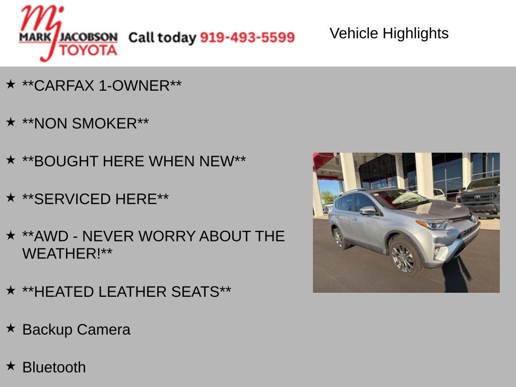 2017 Toyota RAV4 Hybrid Limited