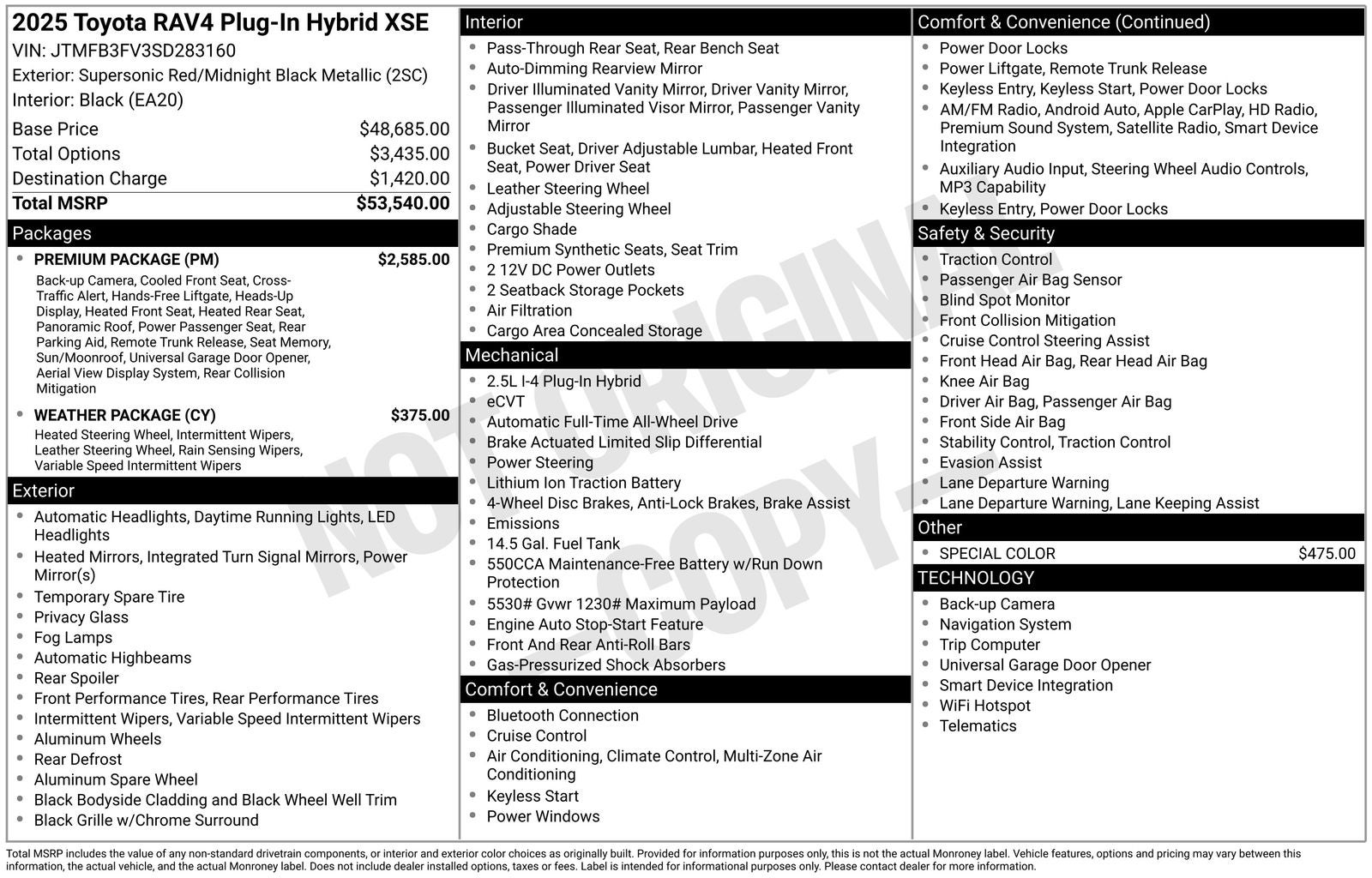 2025 Toyota RAV4 Plug-In Hybrid XSE