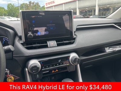 2025 Toyota RAV4 Hybrid LE