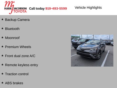 2018 Toyota RAV4 XLE