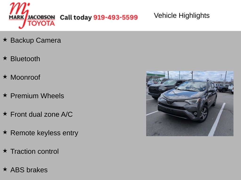 2018 Toyota RAV4 XLE