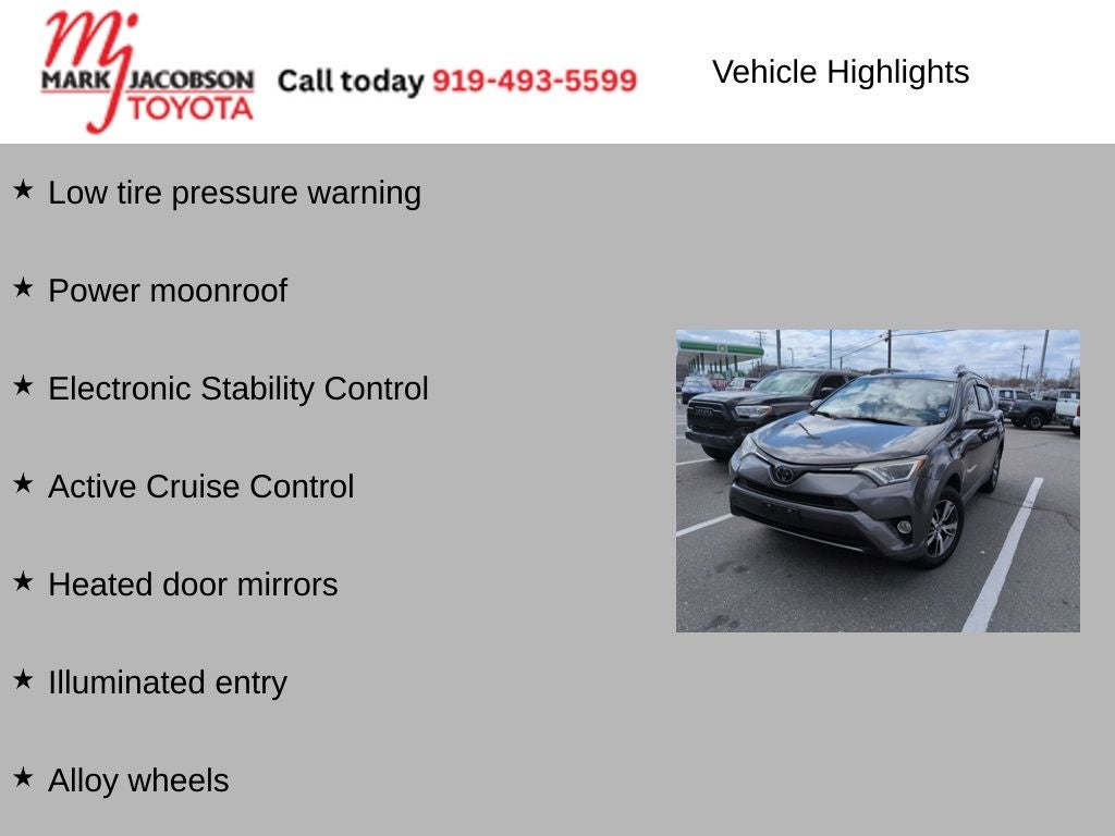 2018 Toyota RAV4 XLE