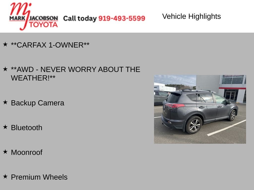 2017 Toyota RAV4 XLE