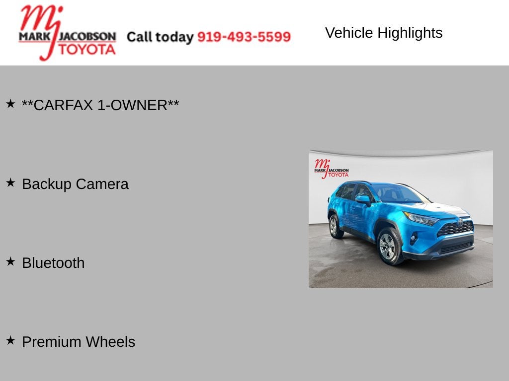 2019 Toyota RAV4 XLE