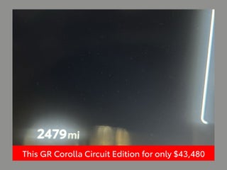 2024 Toyota GR Corolla Circuit Edition