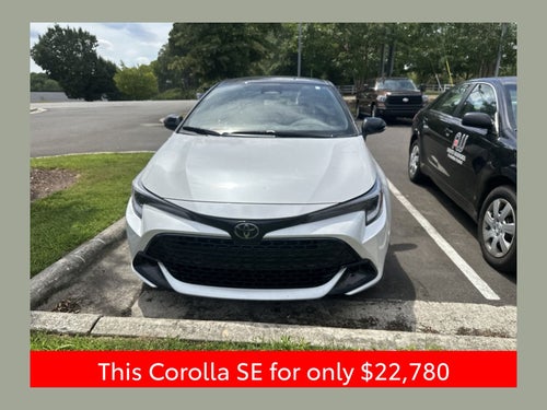 2023 Toyota Corolla Hatchback SE