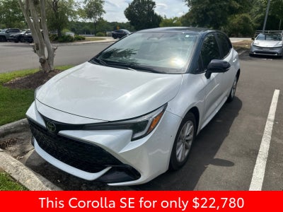2023 Toyota Corolla Hatchback SE