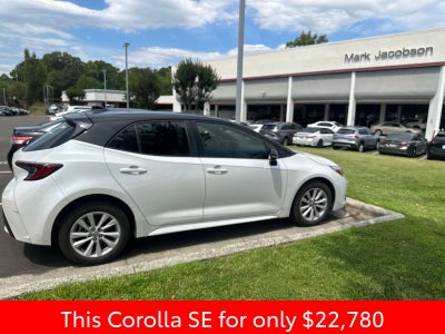2023 Toyota Corolla Hatchback SE