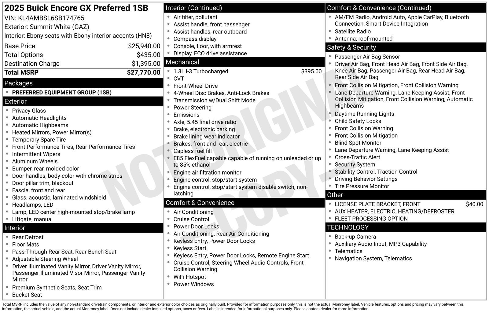 2025 Buick Encore GX Preferred - Photo 47