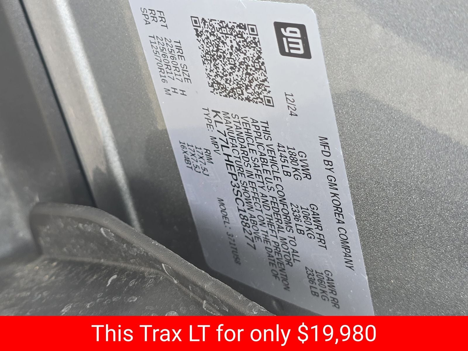 2025 Chevrolet Trax LT