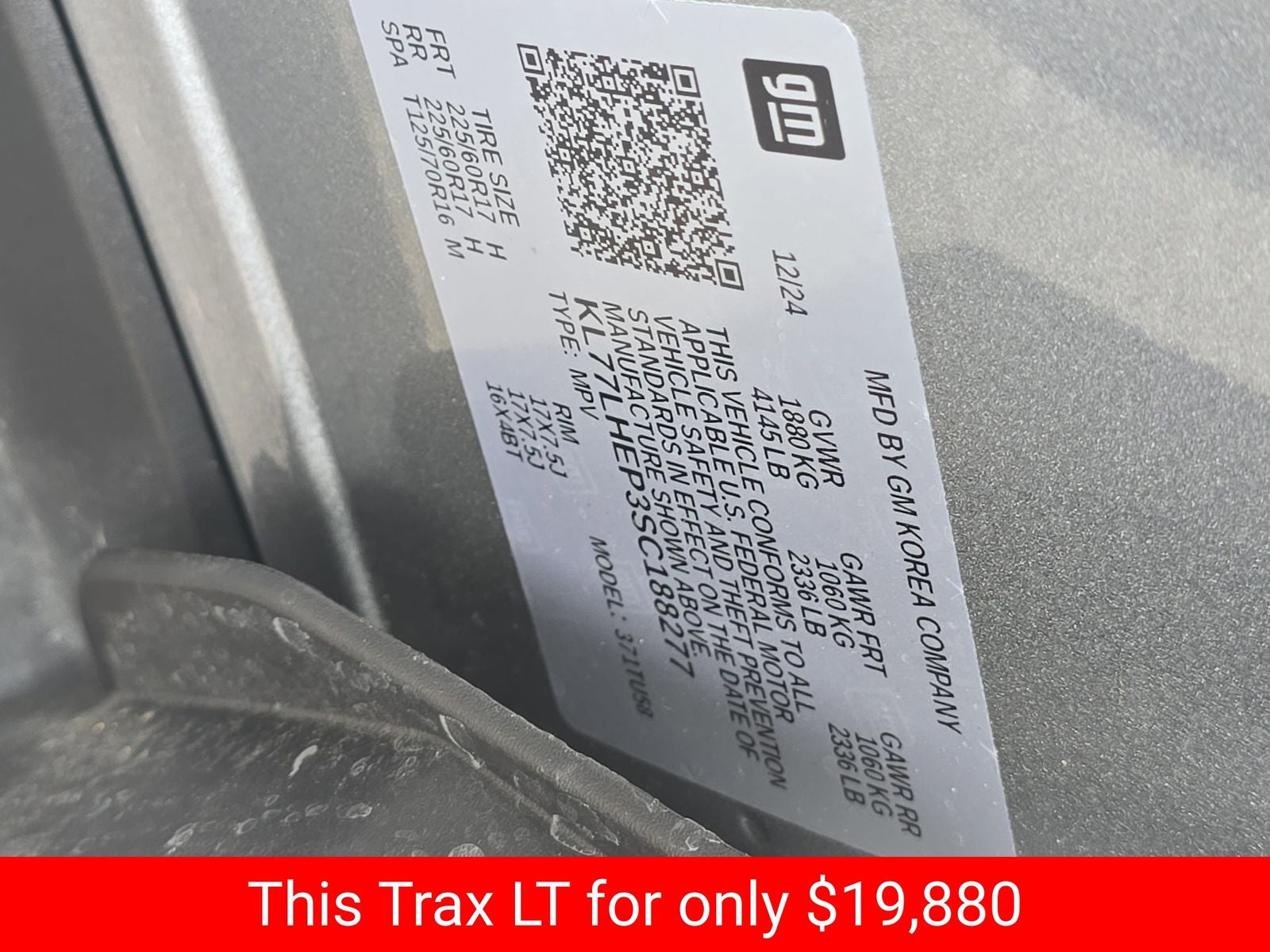 2025 Chevrolet Trax LT