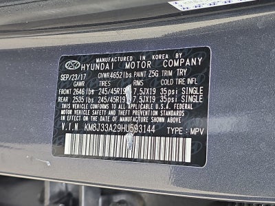 2017 Hyundai Tucson Sport