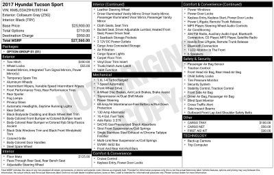 2017 Hyundai Tucson Sport
