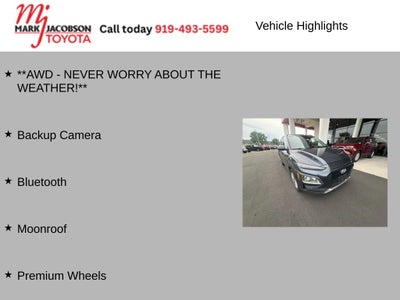 2018 Hyundai Kona SEL