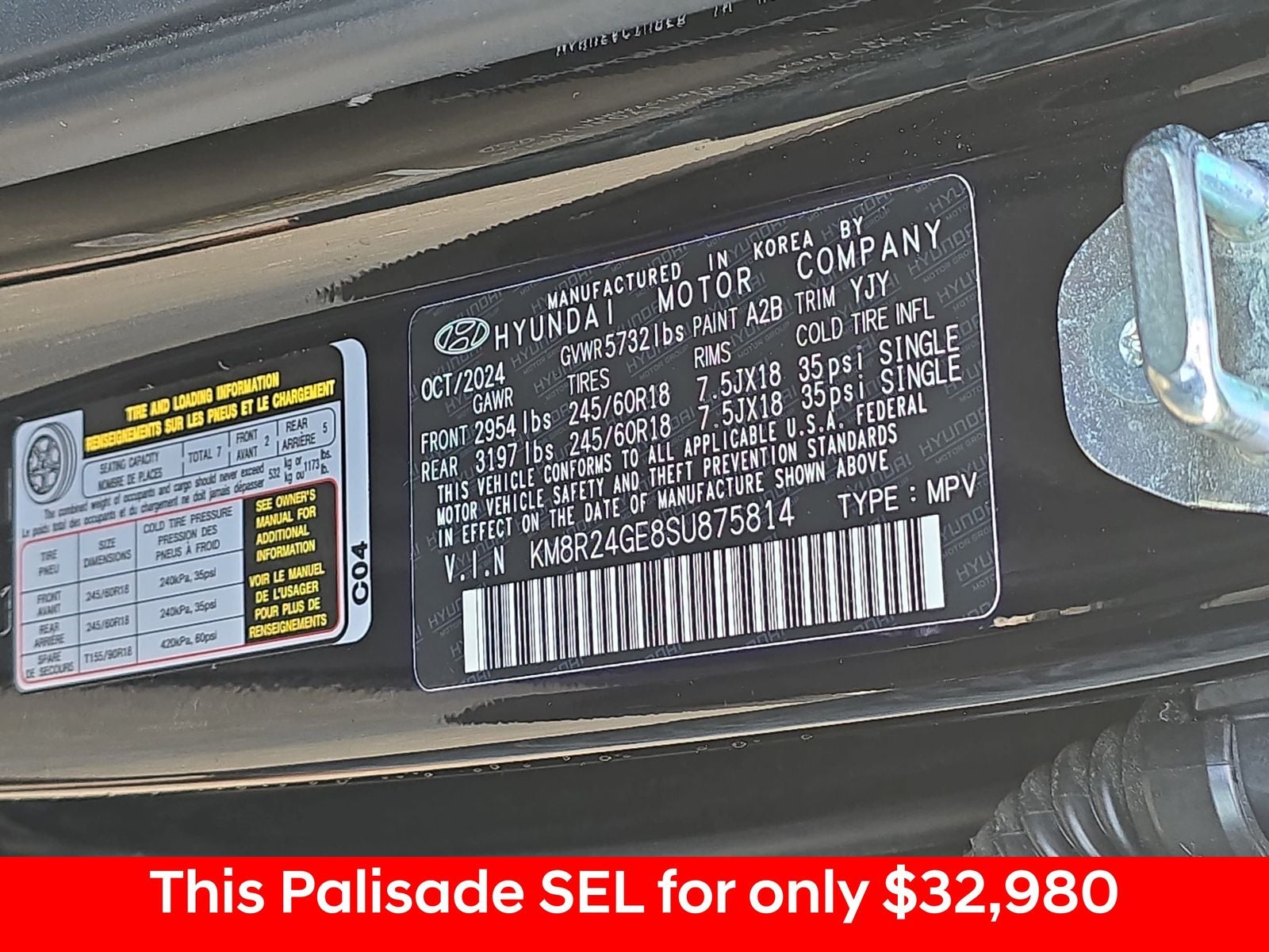 2025 Hyundai Palisade SEL