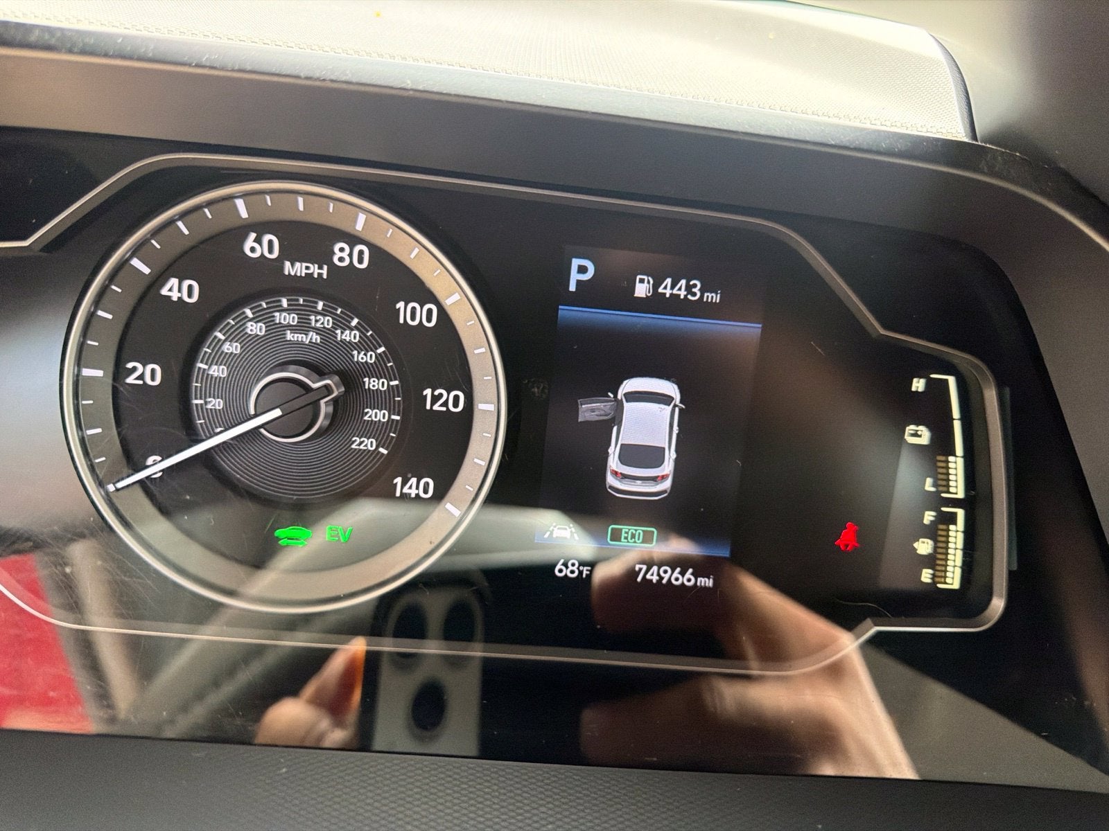 2022 Hyundai Ioniq Hybrid Blue