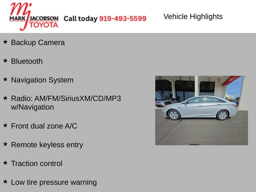 2014 Hyundai Sonata Hybrid Limited