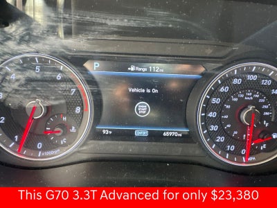 2019 Genesis G70 3.3T Advanced